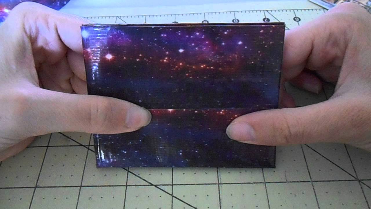 GALAXY DUCT TAPE WALLET!!
