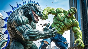 BLUE HULK vs RED HULK EPIC BATTLE! part 6.0 However, GODZILLA Unexpected SAVE Changes Everything!