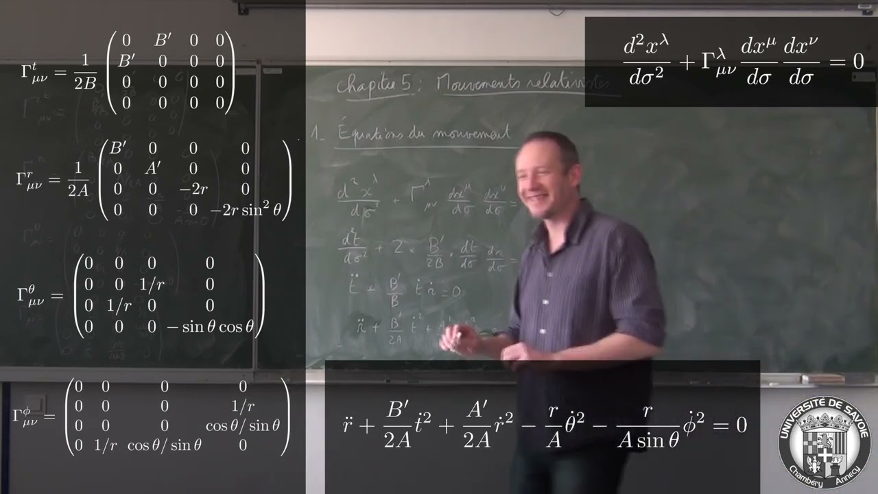 Relativité générale 14 cours Richard Taillet