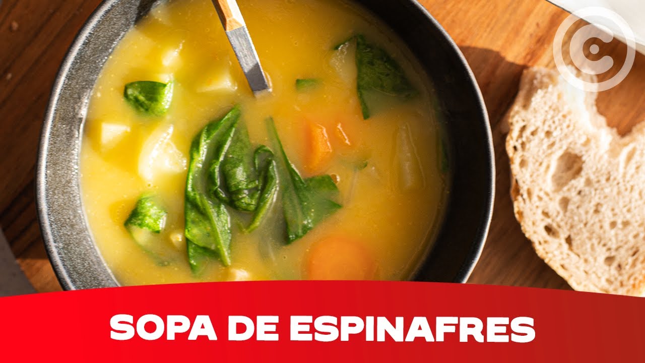 Como preparar Sopa de Espinafres em apenas 15 minutos