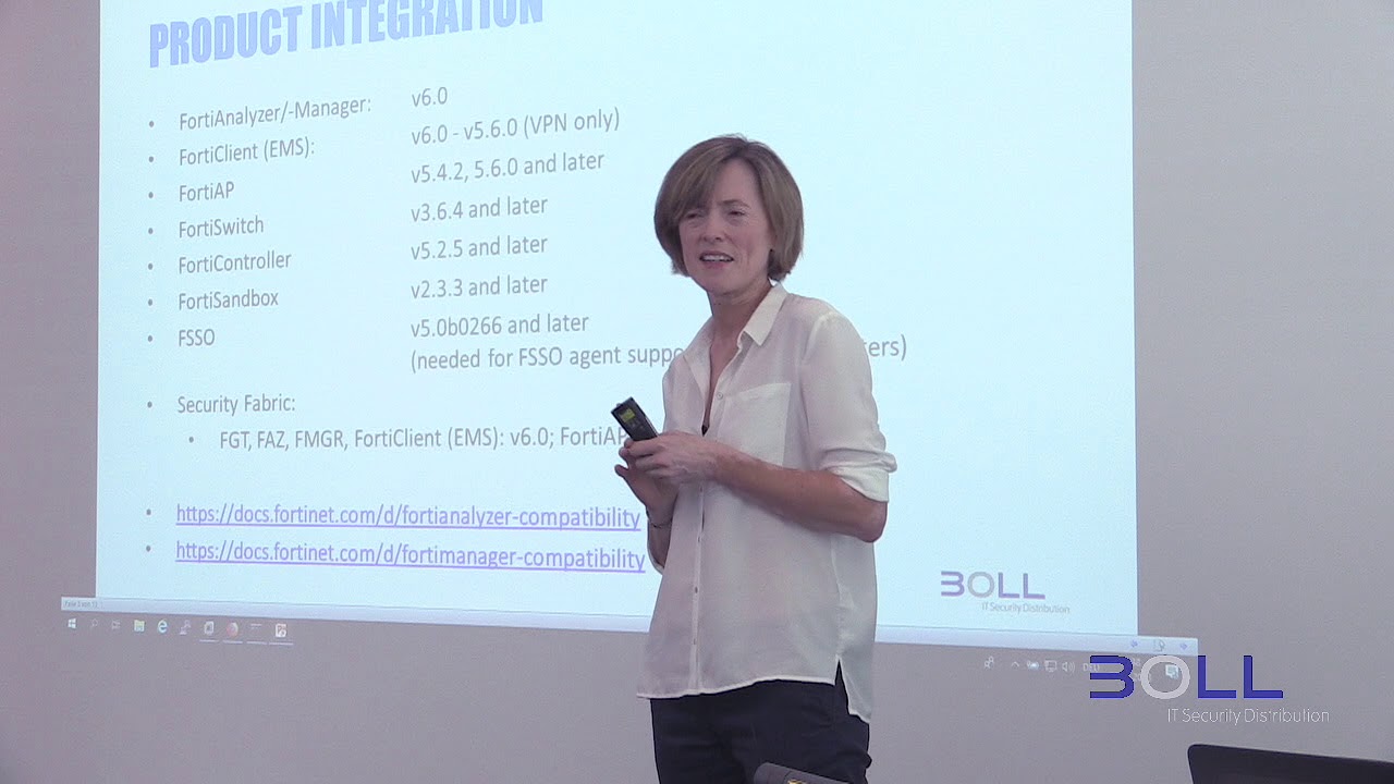BOLL Morning Session: FortiOS 6.0 - Sylvia Schlaphof