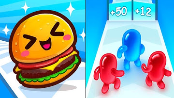 Food Run 🆚 Join Blob Clash 3D....... Max All Levels Android iOS Gameplay