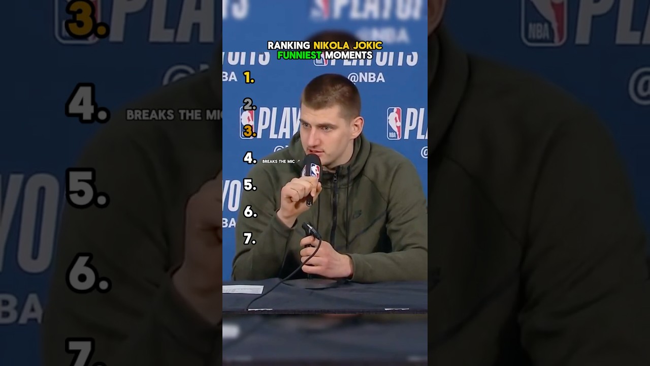 Ranking Nikola Jokic Funniest Moments 😭💀