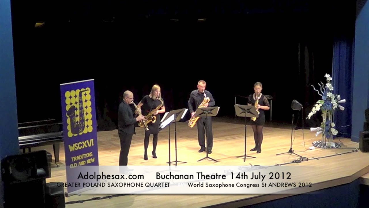 WSCXVI GREATER POLAND SAXOPHONE QUARTET   Untitled by Zbigniew Kozub