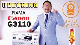 Impresora Canon G3110 Unboxing review - YouTube