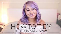 How to Tidy the KonMari Way (The Life-Changing Magic of Tidying Up by Marie Kondo) 