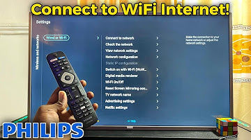 How To Connect Philips Smart TV To WiFi Network