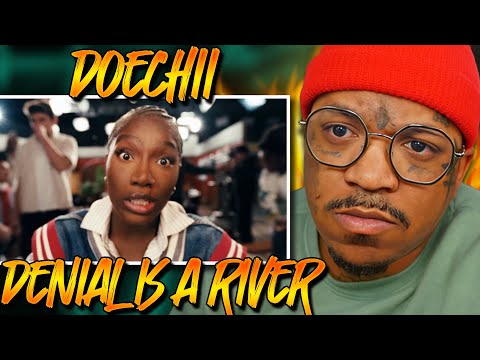 IS THE HYPE LEGIT?! | First Time Hearing DOECHII - Denial Is A River (Official Music Video)