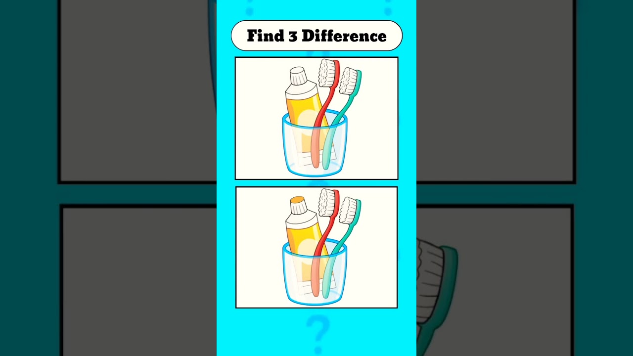 Find Only 3 Differences! 🔍 Can You Spot Them All?