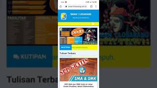 TUTORIAL E-LEARNING membuka materi belajar untuk siswa