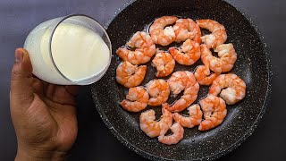 Thjesht shtoni qumësht me karkaleca