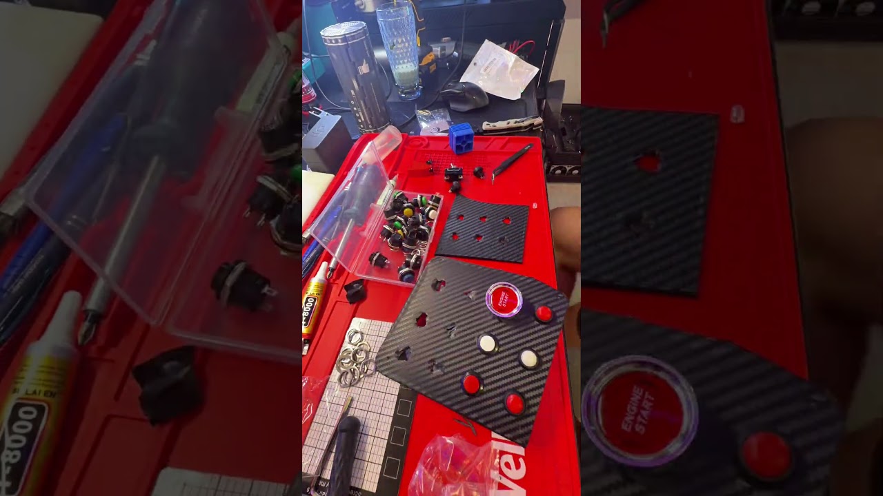 ⚠️ Achtung ‼️ Nicht abziehen lassen und baut eure eigene DIY Buttonbox für das Simrig 👌