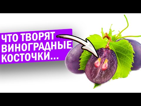 Ел виноград с косточками. Вот как изменилось моё тело через 7 дней...