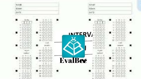 OMR evaluation OMR Sheet preparation Adding students names MCQ Questi Eval Bee app tutorial @brinda