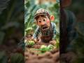 “A Heart-Touching Friendship Between a Farmer and a Monkey” #shortfeed