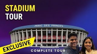 "PSG Stadium Tour Vlog 🎥 | Exploring the Heart of Paris Saint-Germain!"