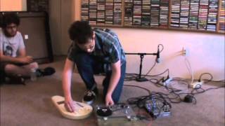 Zach Lovitch at Apartment Music #24 Omnichord and tape echo/delay improvisation