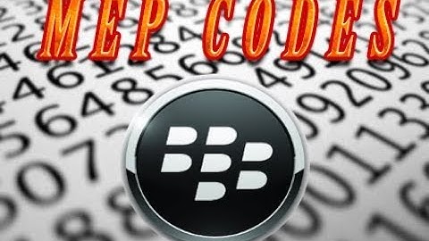 How to Read MEP Codes on BlackBerry with NCK Dongle