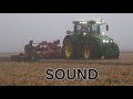 JOHN DEERE 8320 R mit eine HORSCH Joker 6 RT Scheibenegge / SOUND / 4K