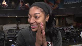 INTERVIEW: Atlanta Dream forward Angel Reese on WNBA Finals