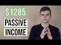 How I Make $1,285 of Passive Income a month (2 Ways)