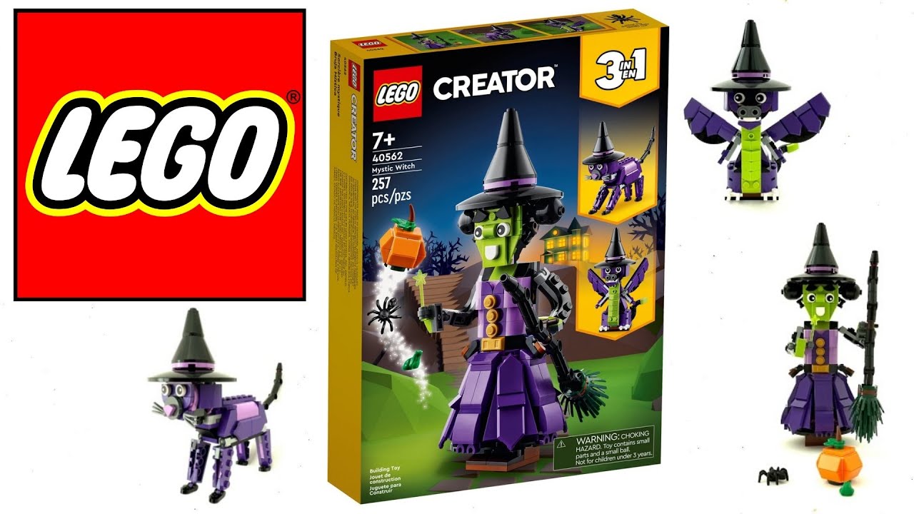 LEGO creator 3 in 1 - mystic witch - 40562 - SPEED BUILD - YouTube