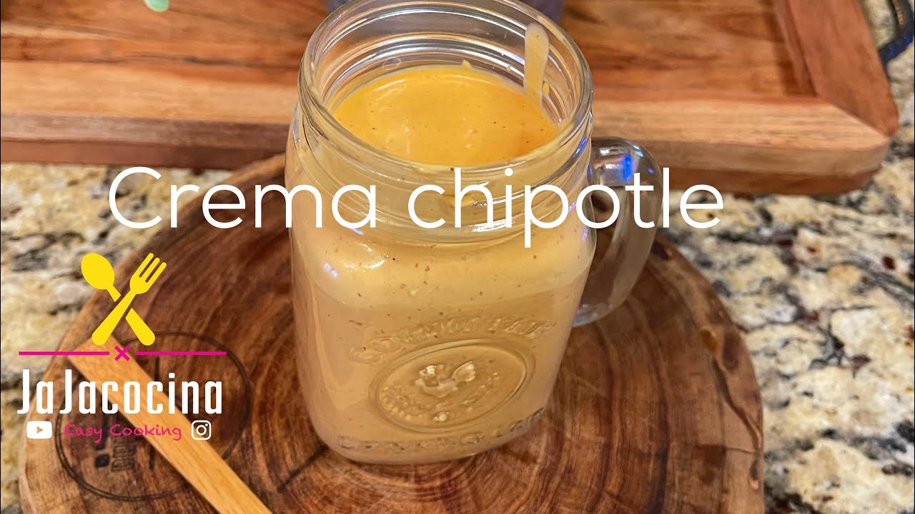CREMA/ADEREZO CHIPOTLE PARA TACOS