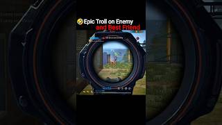 🤣Epic Troll on Enemy and Best Friend #freefire #scratch999 #shortsfeed #new #explorepage