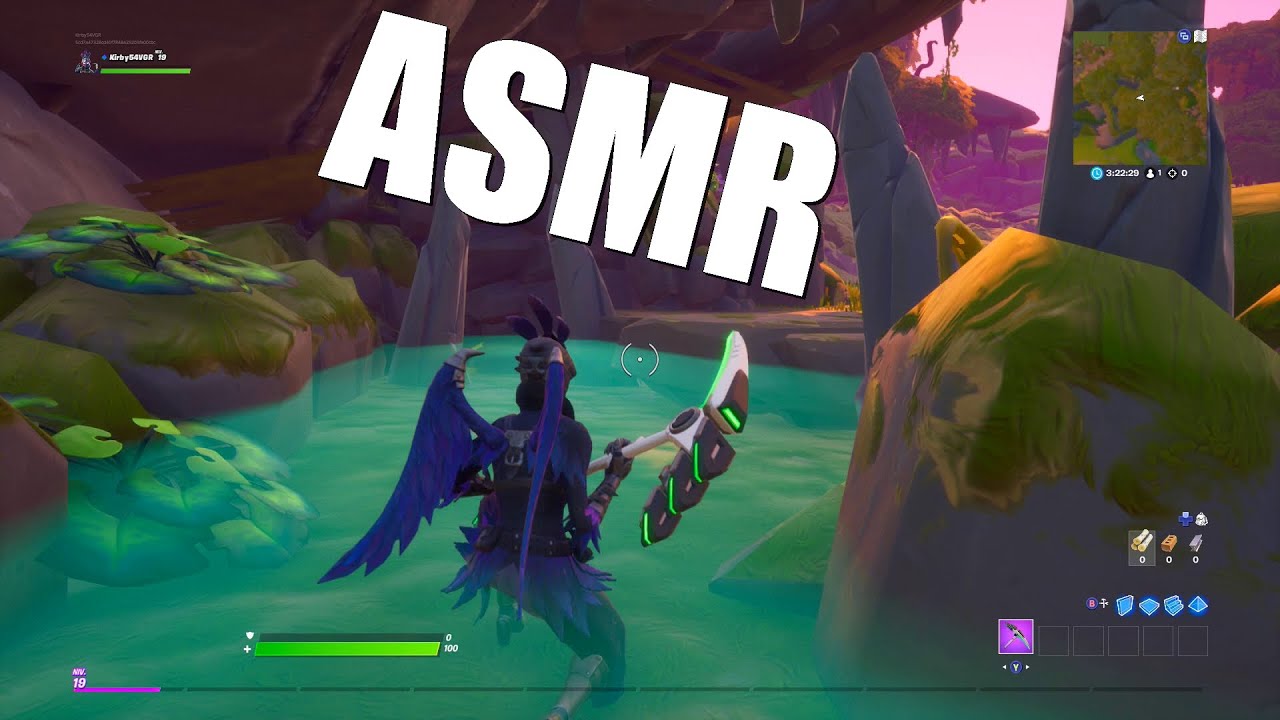 ASMR Fortnite, attente créatif