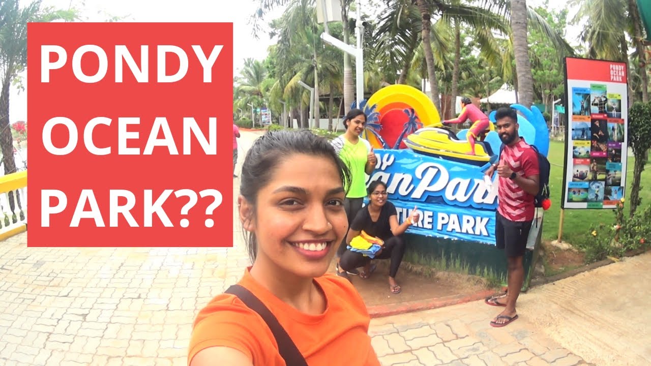 Pondicherry Day 2 At Ocean park? vlog4 pondicherry ocean YouTube
