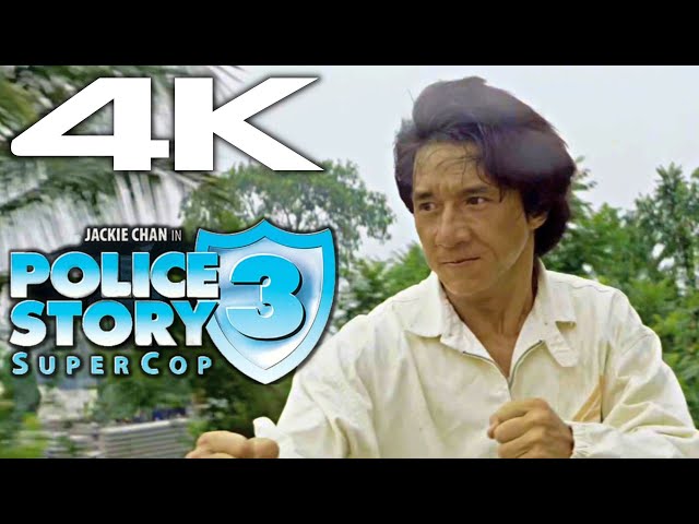 Police Story 3 Super cop Blu Ray Jackie Chan Michelle Yeoh NEW R1 4K Ultra  HD