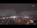 Large tornado in Lower Ninth Ward