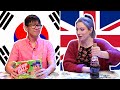 Korean & British People Swap Snacks
