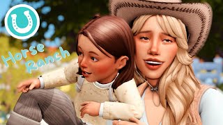 MEET THE COWBOY GIRL TAMARRA B.1// HORSE RANCH  SIMS 4