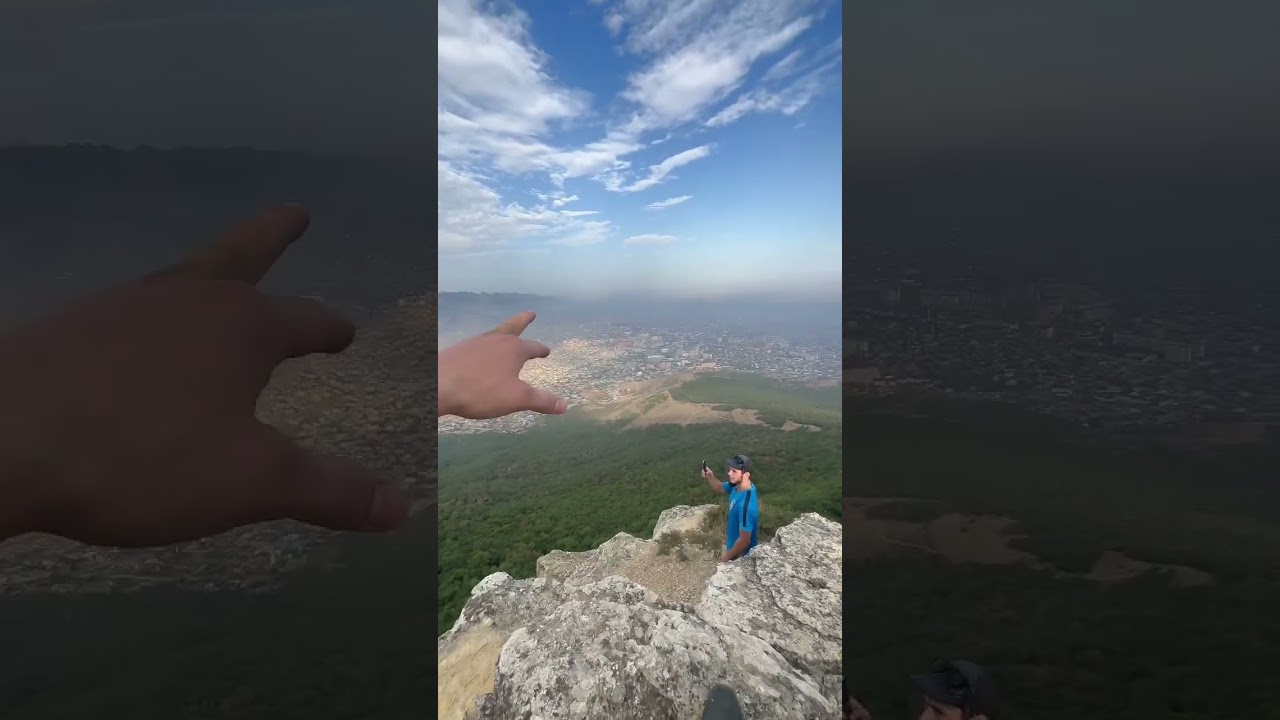 Падем на плато,гора тарки-тау махачкала