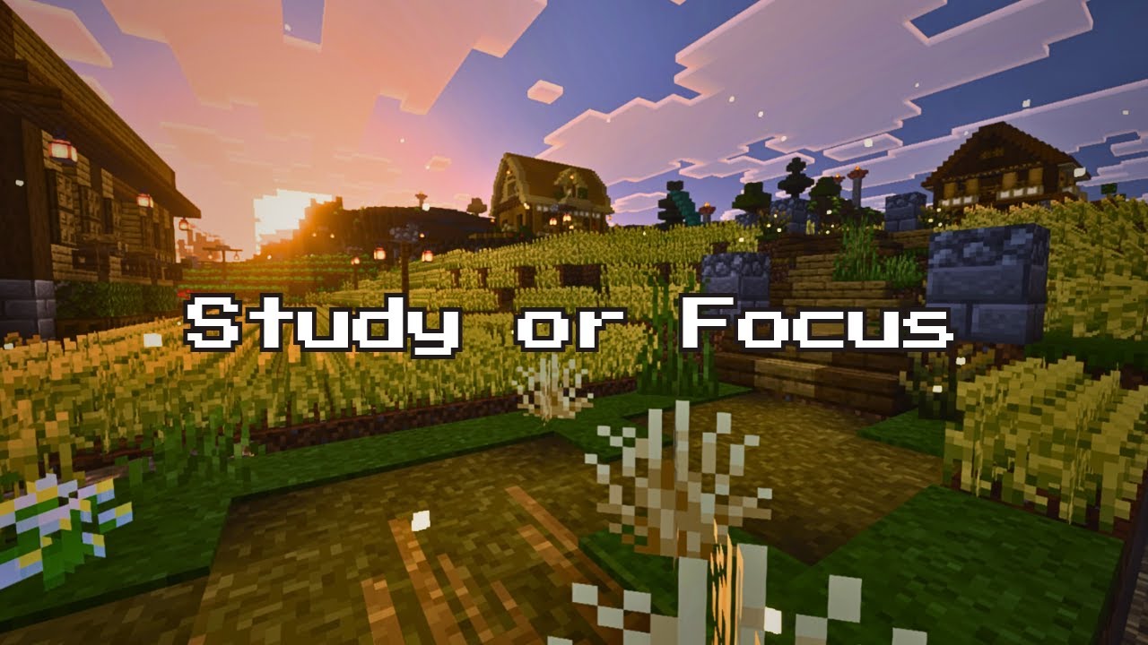 Cozy Minecraft Study Ambience - Perfect for Focusing!