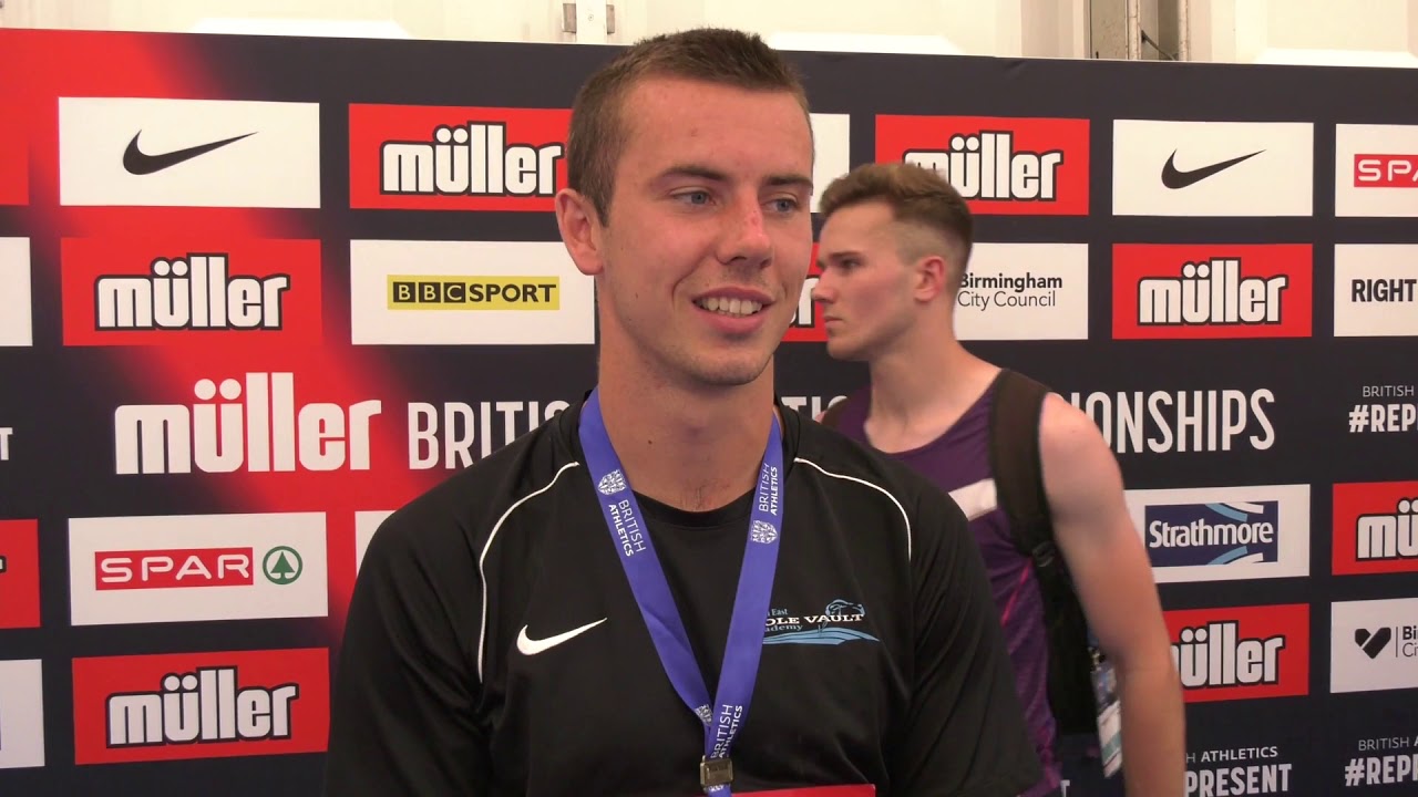 Charlie R. Myers Charlie Myers British Athletics Championships - YouTube