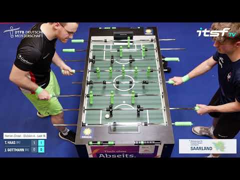 T. Haas vs J. Gottmann - Herren-Einzel - Last 16 - DTFB Deutsche Meisterschaft 2026