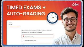 Create a WordPress Online Exam: Timed Tests + Auto-Grading | QSM Tutorial screenshot 5