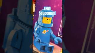 Lego Up-Scaled Blue Astronaut Minifigure #lego