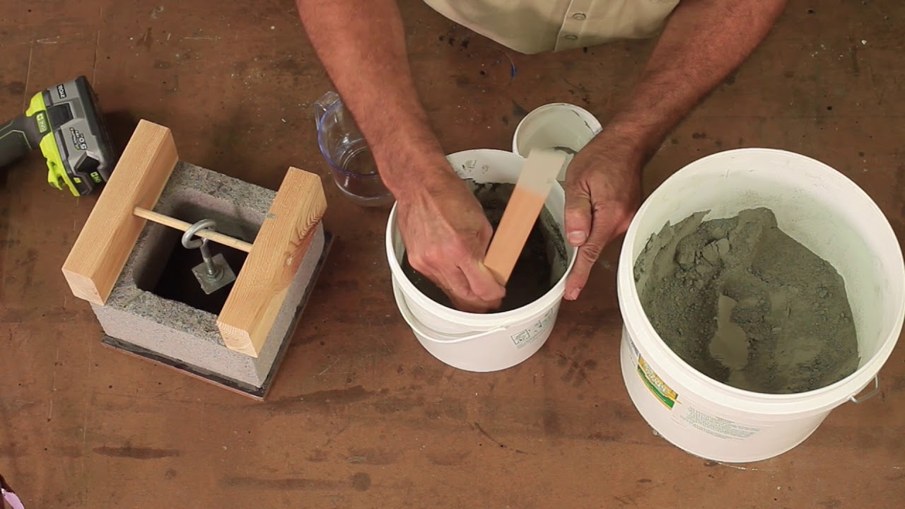 Concremate Expanding Cement - YouTube