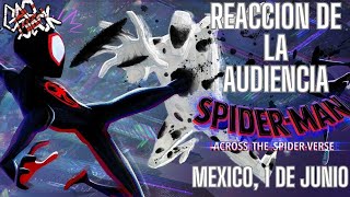REACCIÓN DE LA AUDIENCIA A SPIDERMAN ACROSS THE SPIDERVERSE! #spoiler #audiencereaction #spiderman