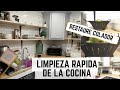 LIMPIEZA DE LA COCINA- LIMPIEZA RÁPIDA DE NOCHE- MOTIVATE A LIMPIAR DE NOCHE- RESTAURÉ UN COLADOR