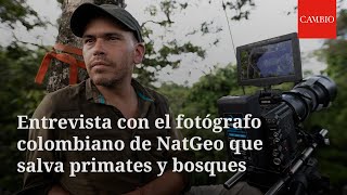 Ser más primates y menos humanos: entrevista con el fotógrafo de NatGeo que salva primates y bosques