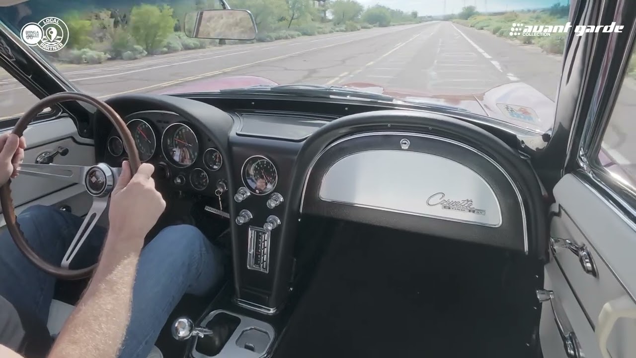 1965 Chevrolet Corvette Convertible L79 327/350 4-Speed Test Drive (External Mic)