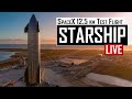 SpaceX Starship SN8 12.5 km High Altitude Test Flight 🔴 Live