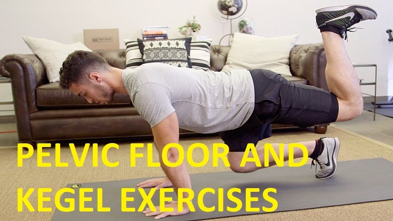 kegel and pelvic floor exercises YouTube