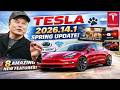 Tesla Spring Software Update Version 2026.14.1 – 🔥 8 Mind-Blowing Features, tesla supercharger, grok
