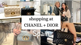 Barcelona Luxury Shopping  Chanel, Dior on Passeig de Gracia March 2024