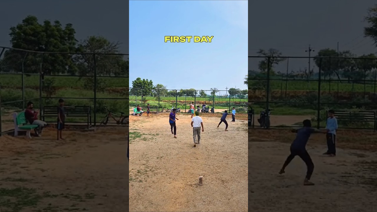 "Gully Cricket Madness in My Backyard 😱🔥"